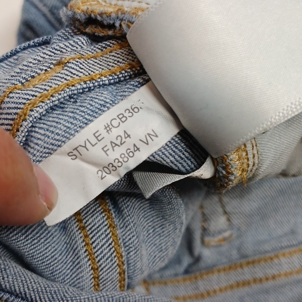 J. Crew  Mid Rise Flare Crop Women's denim jeans cotton Sz. 25 - Picture 8 of 11